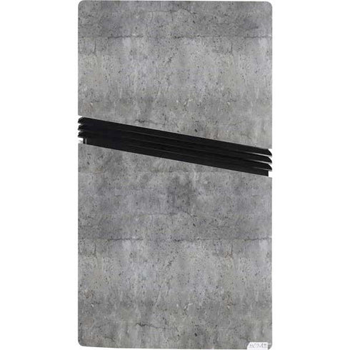 Natural Grey Concrete PS5 Pro Console Skin